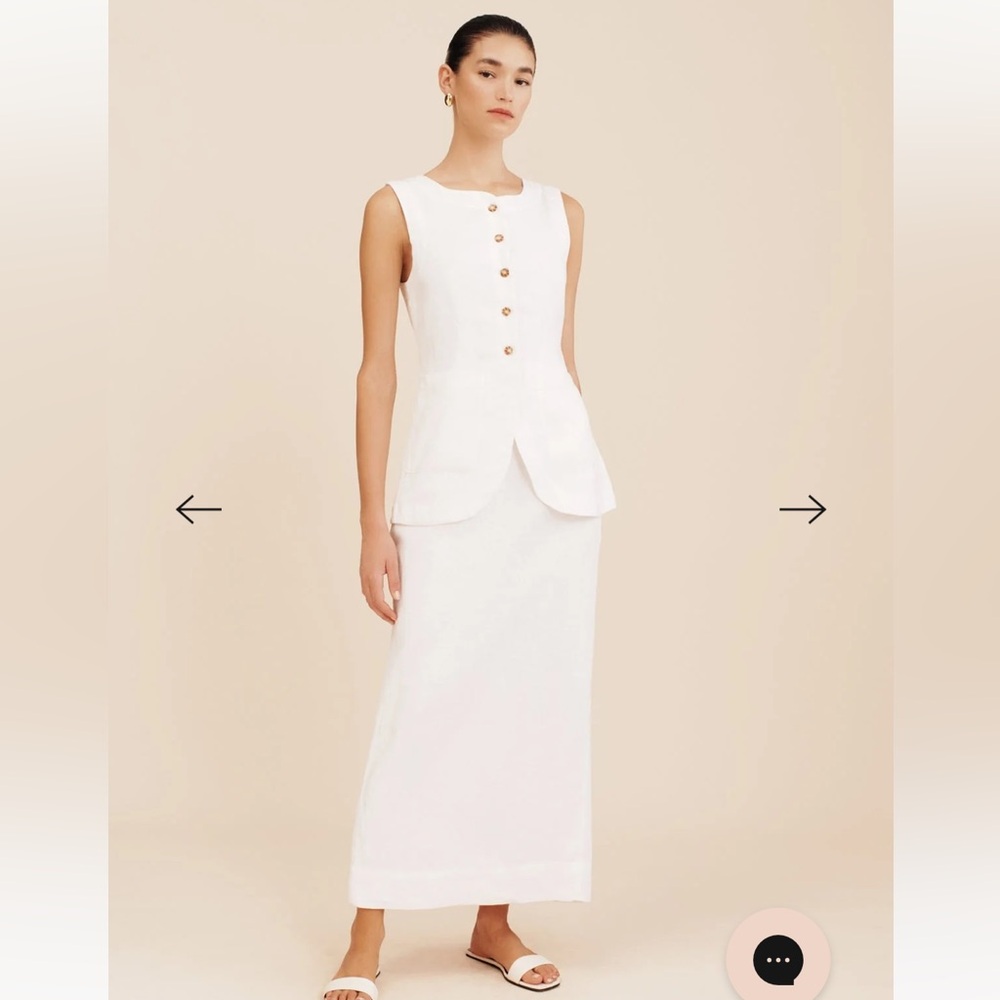 Posse Emma Vest- Ivory